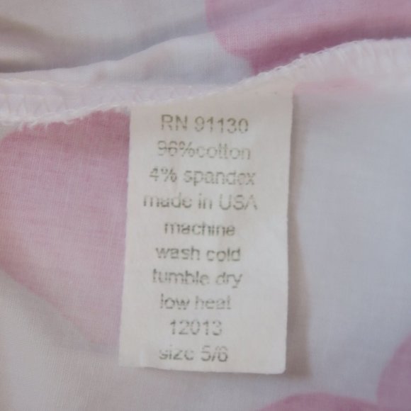 Pretty In Pink, Flower Petal Top & Capri Outfit  Size 5/6 - Picture 10 of 11